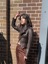 Load image into Gallery viewer, Rose Jacket in Dark Brown