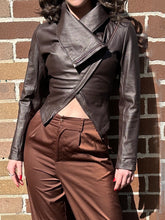 Load image into Gallery viewer, Rose Jacket in Dark Brown