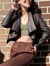 Load image into Gallery viewer, Rose Jacket in Dark Brown