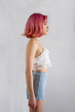 Load image into Gallery viewer, itty bitty - white shorts