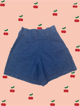 Load image into Gallery viewer, itty bitty high waisted denim shorts