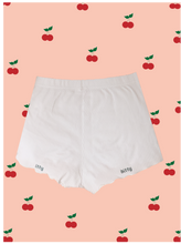 Load image into Gallery viewer, itty bitty - white shorts