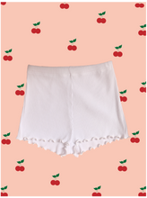 Load image into Gallery viewer, itty bitty - white shorts
