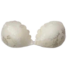 Load image into Gallery viewer, NEW Lace Push Up Bra in White with Removable Strap