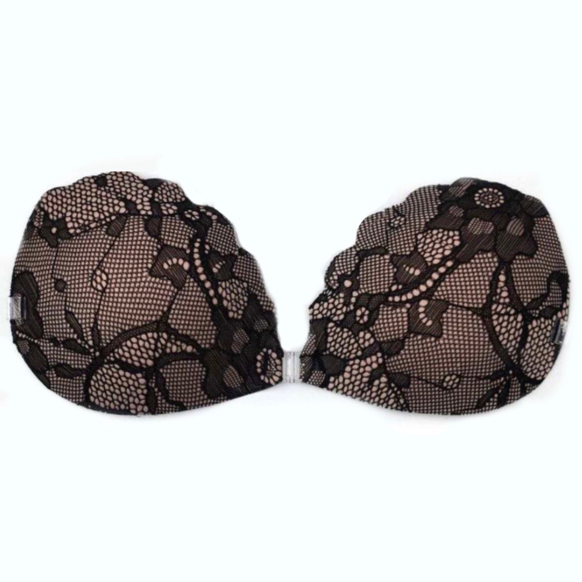Lace Push Up Bra in Noir with Removable Strap – Ittybittylabel