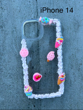 Load image into Gallery viewer, Decoden Pink Whip Cream iPhone 14/iPhone 14 Pro Max case
