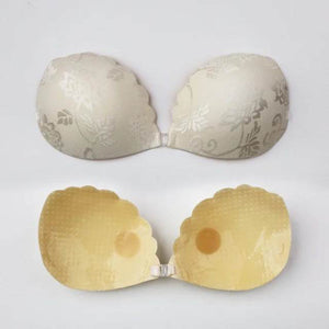 NEW Lace Push Up Bra in White with Removable Strap
