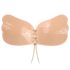 Invisible Push Up Sticky Bra with Draw Strings