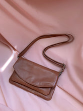 Load image into Gallery viewer, Brown Leather Over the Shoulder Bag