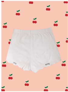 itty bitty - white shorts